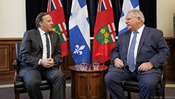 François Legault et Doug Ford renforcent une relation gagnant‑gagnant entre le Québec et l’Ontario
